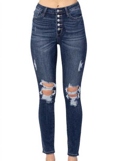 Judy Blue Button Fly Skinny Jean product