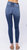 Buttonfly Skinny Jeans In Medium Vintage Wash