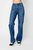 Cargo Wide Leg Jeans In Blue