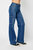 Cargo Wide Leg Jeans In Blue