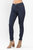 Classic Back Pocket Embroidery Skinny Jeans In Blue