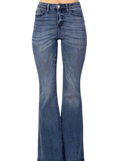 Judy Blue Contrast Trouser Flare Jeans product