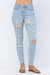 Controlled Chaos Tummy Control Jeans - Light Wash