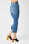 Cool Denim Capri Pants In Blue