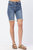 Cutoff Bermuda Short - Medium Wash