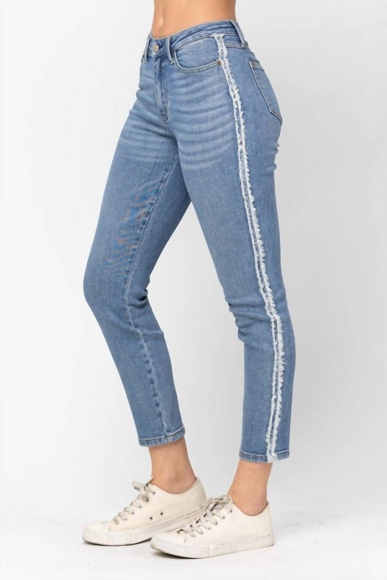 Don't Stop Believin' Slim Jeans In Medium Wash