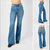 Flare Jeans In Blue - Blue