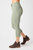 Garment Dyed Capri Pants In Sage