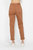 Garment Dyed Cuffed Jogger Pants In Camel