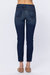 Hand-Sand Relaxed Fit Jeans In Dark Blue