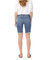 Hi Rise Bermuda Short In Blue Denim