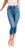 High Rise Cool Denim Pull On Capri Jeans In Medium Wash - Medium Wash