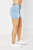 High Rise Short In Light Denim