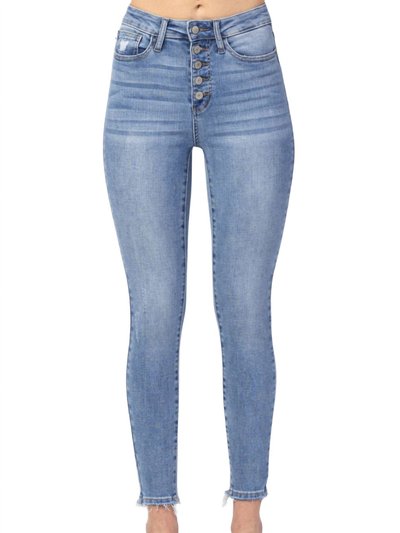 Judy Blue High Waist Button Fly Skinny Jean product