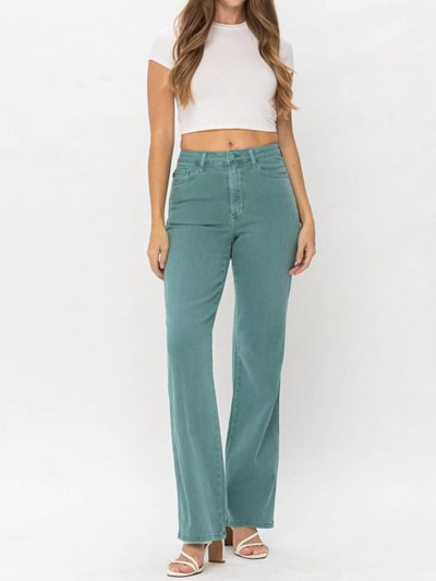 Judy Blue High Waist Garment Dyed 90's Straight Leg Jeans product