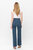 High Waist Vintage Elastic Waist Straight Jeans In Medium Wash