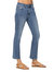 Mid Rise Demi Crop Bootcut Jean In Light Denim