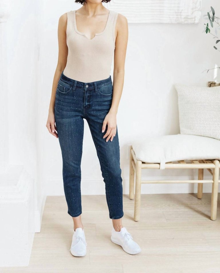 Mid-Rise Relaxed Fit Jeans In Mineral Wash