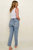 Mid-Rise Side Slit Detail Crop Straight Jeans