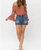 Release Hem Shorts In Blue