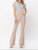 Serenity High Rise Tummy Control Tan Khaki Flare Jeans In Kakhi - Kakhi