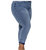 Thermal Undone Hem Boyfriend Jeans In Denim