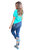 Tummy Control Slim Jean In Blue