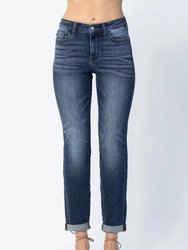 Women's Mid Rise Slim Jeans - Blue