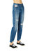 Women's Queen Of Hearts High Rise Boyfriend Jeans In Blue