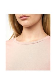 Ladies Tilly Crop T-Shirt - Dusty Pink