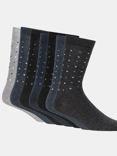 Juice Mens Ashman Sustainable Socks - Pack of 7 product