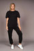 Womens/Ladies Adalee T-Shirt - Black