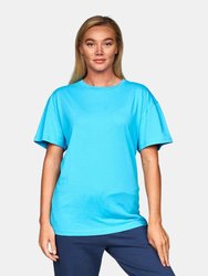 Womens/Ladies Adalee T-Shirt - Cyan - Cyan