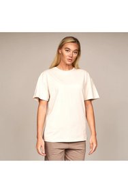 Womens/Ladies Adalee T-Shirt - Light Sand