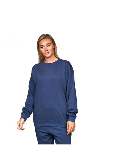 Juice Womens/Ladies Belva Crew Neck Sweatshirt - Navy product