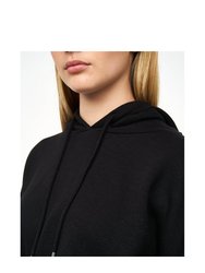 Womens/Ladies Danica 2 Crop Hoodie - Black