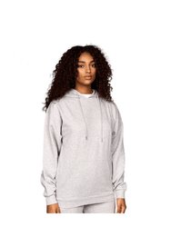 Womens/Ladies Earla Hoodie - Grey Marl