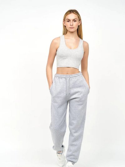 Juice Womens/Ladies Mazey Cropped Tank Top - Grey Marl product
