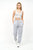 Womens/Ladies Mazey Cropped Tank Top - Grey Marl - Grey Marl