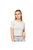 Womens/Ladies Tilly Crop T-Shirt - Grey Marl