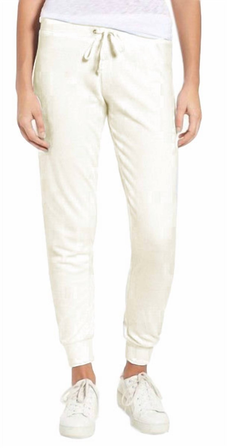 Angel Microterry Zuma Pants - Ivory