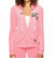 Black Label Venice Beach Puff Sleeves Jacket - Pink
