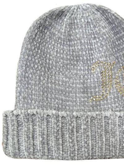 Juicy Couture Chenille Jc Stud Beanie Hat product