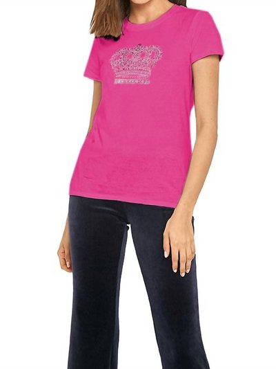 Juicy Couture Jeweled Crown Short Sleeve T-Shirt product