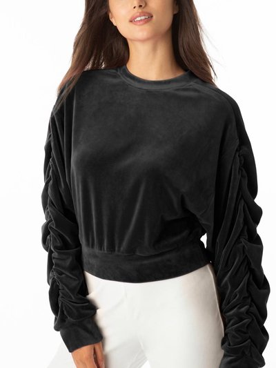 Juicy Couture Ruched Sleeve Pullover Top product