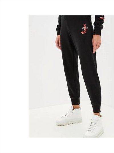 Juicy Couture Women'S Pitch Juicy Fleece Track Jogger Pants product