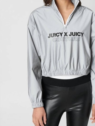 Juicy Couture Women's Reflective Half Zip Up Jacket product