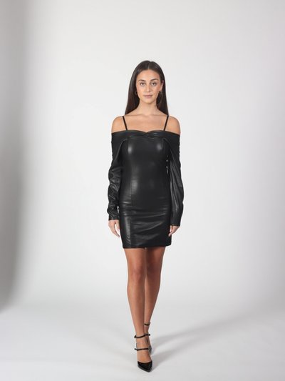 Julianne Bartolotta Desired Vegan Leather Dress product
