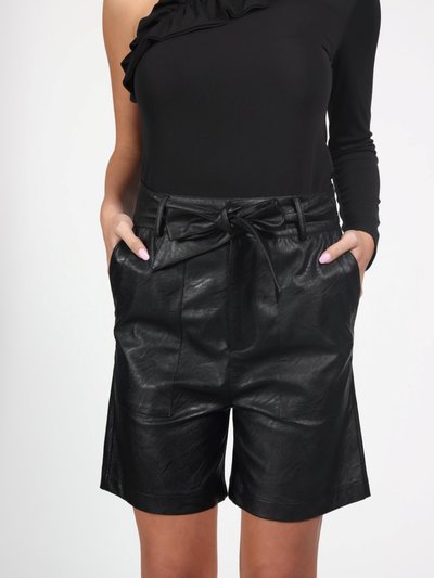 Julianne Bartolotta Desired Vegan Leather Shorts product