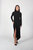 The Perfect Ruched Dress - Black